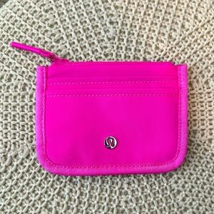 Lululemon True Identity Card Case/SONIC PINK🤎